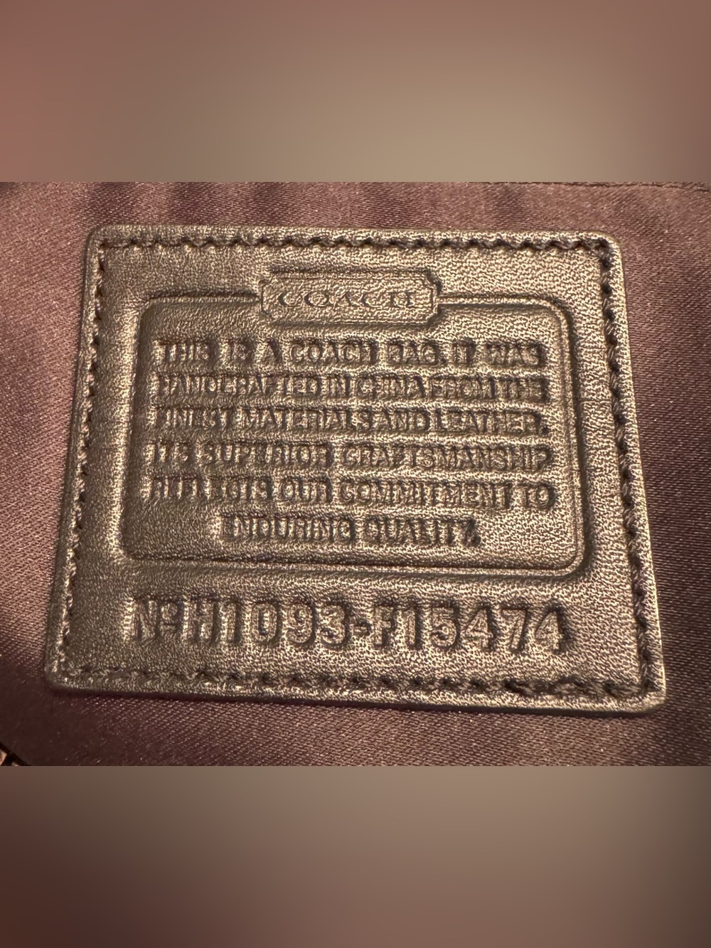 Coach Ashley Patchwork Satchel F15474 Authentic - Picture 13 of 13